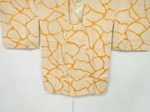 本総絞り抽象模様道行コート